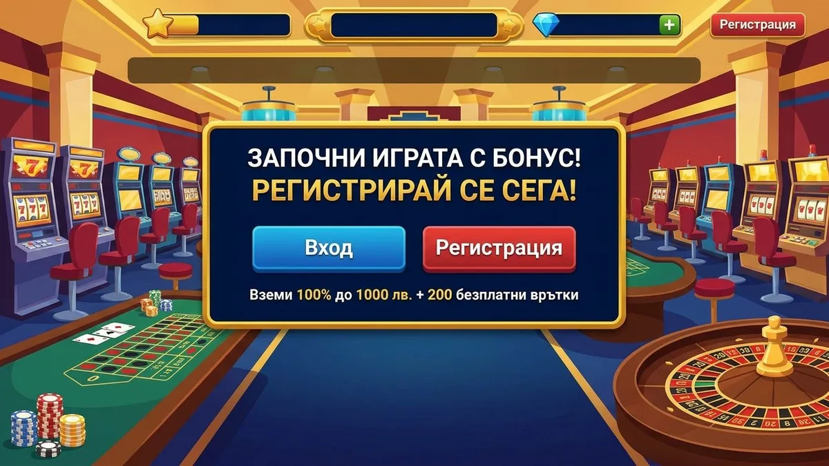 Регистрация с бонус